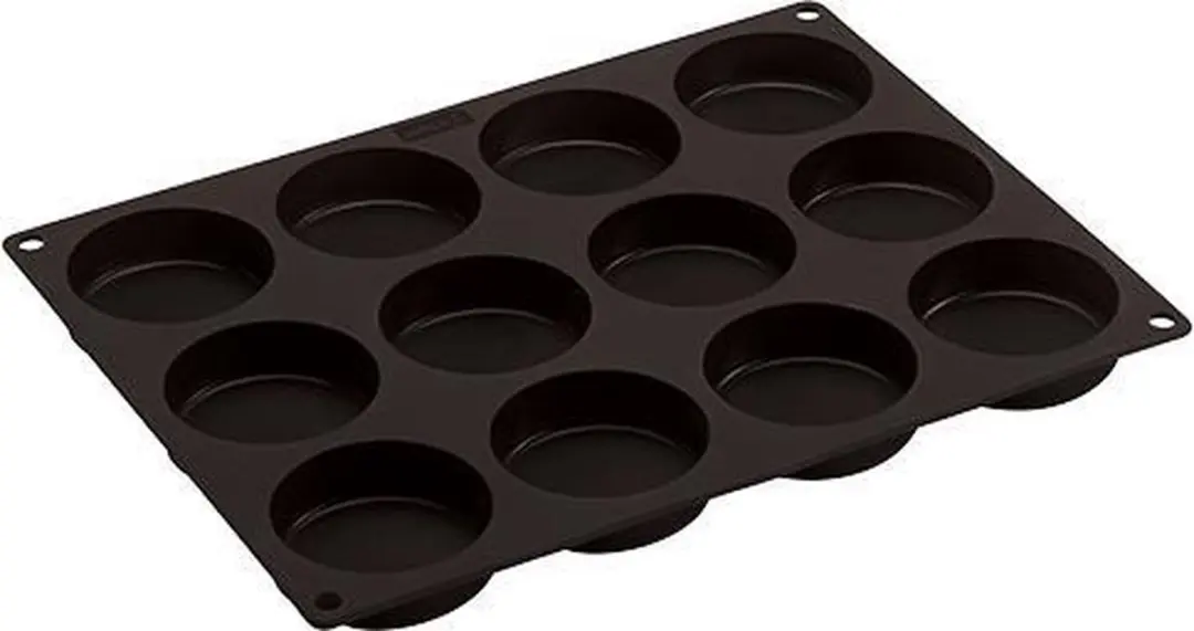 Lurch Siliconen Hamburgerbroodjesbakvorm 6cm