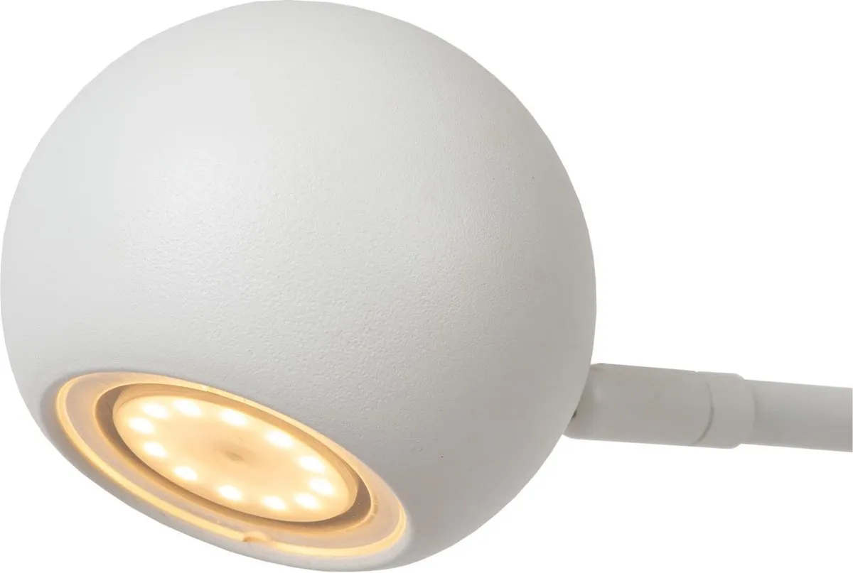 Lucide COMET Oplaadbare Bureaulamp 3W - Wit
