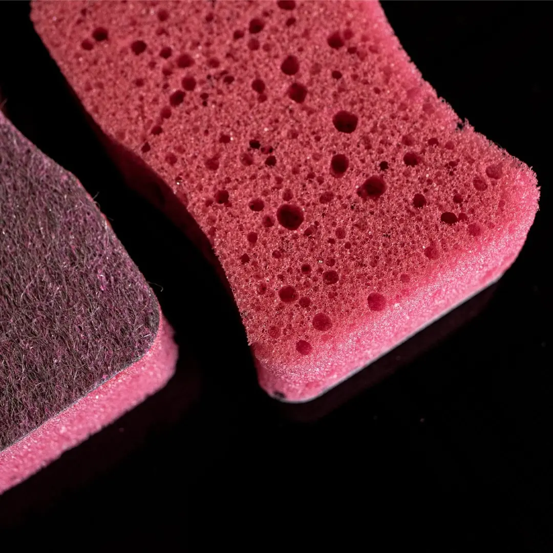 Sorbo Cooking Care Krasvrije Spons 229324 - 2 Stuks - Roze