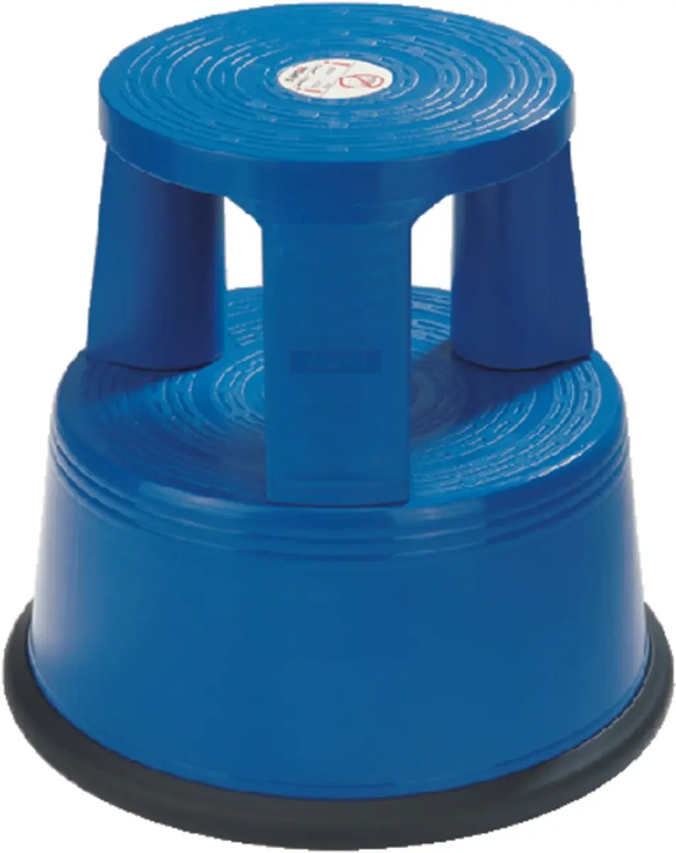 Opstapkruk Desq 42cm Kunststof Blauw