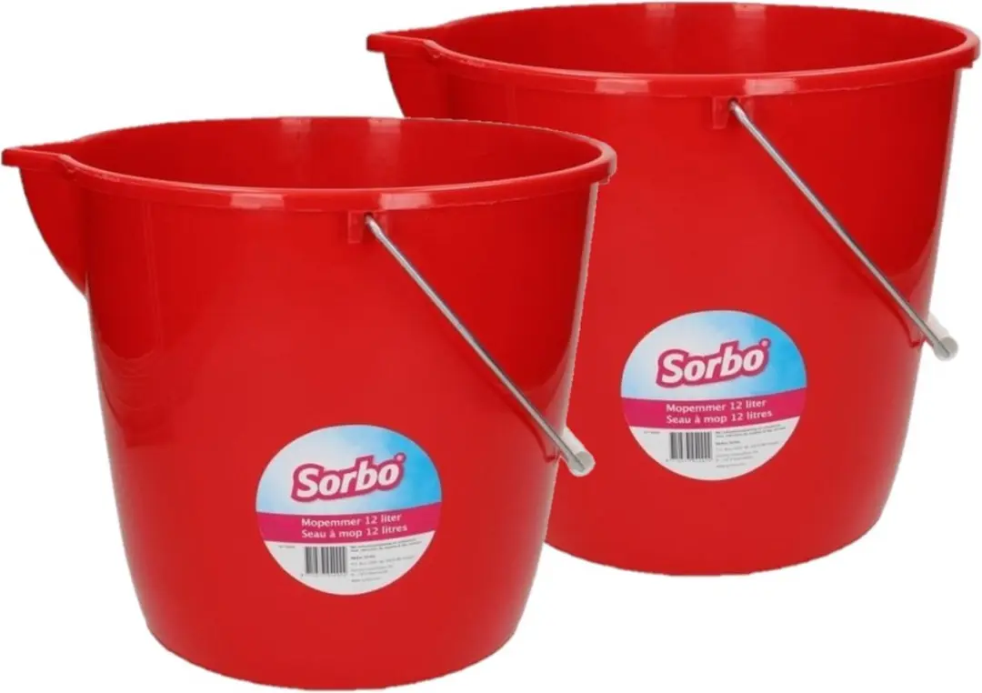 Sorbo Schoonmaakemmer 12L