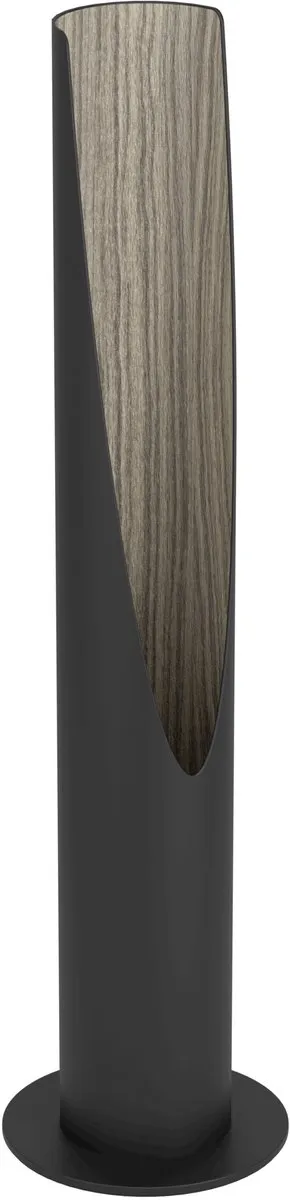 Eglo Barbotto Tafellamp GU10 - 39,5 cm - Zwart/Bruin