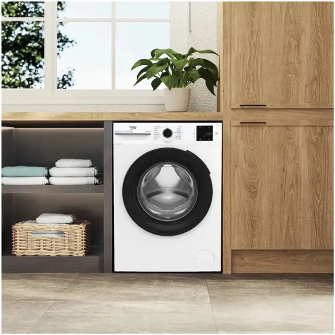 Beko BM3WFU37412CW Wasmachine 7kg - Wit
