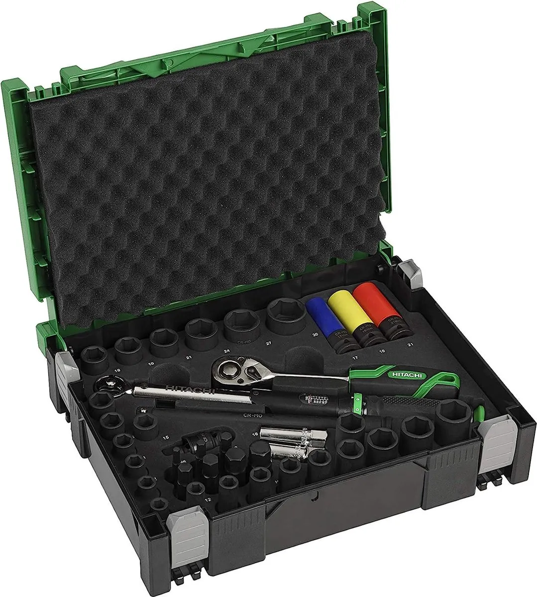 Hikoki 39-delige Dopsleutelset 20-160Nm