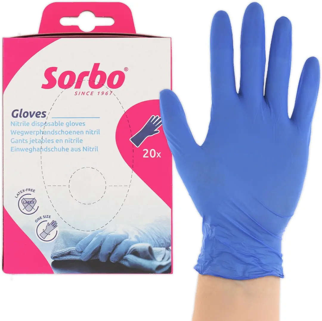 Sorbo Nitril Wegwerphandschoenen M