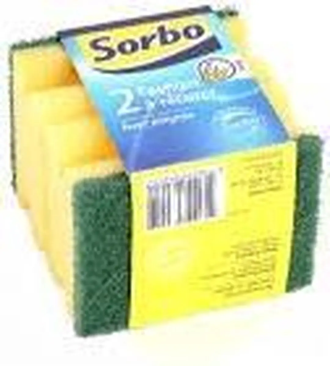 Sorbo Schuurspons Handgreep - 20 Stuks (6x2) - Multicolor