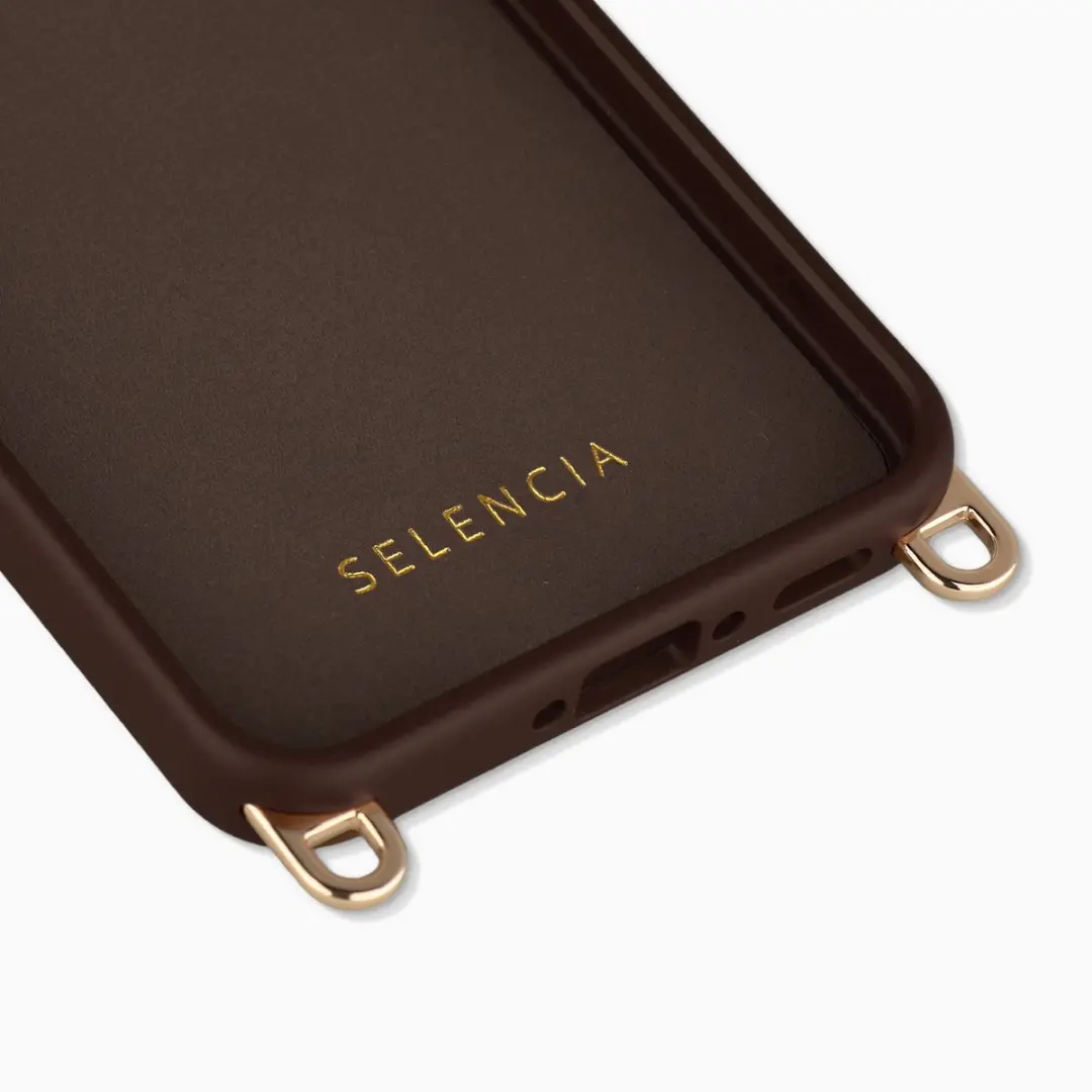 Selencia Hoesje Samsung Galaxy A54 - Choco Brown - MagSafe - afbeelding 6 van 6