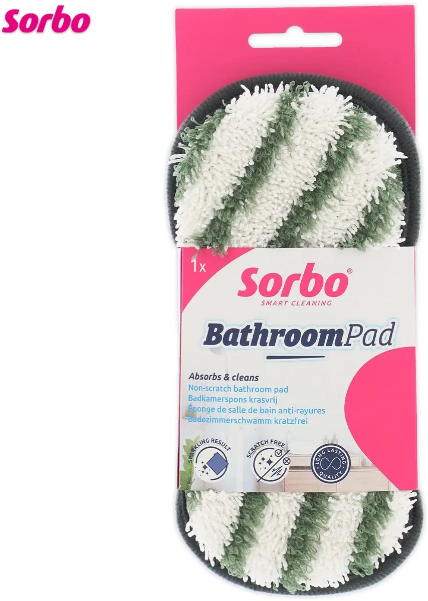 Sorbo Bathroom Pad 230003 - Badkamerspons Groen