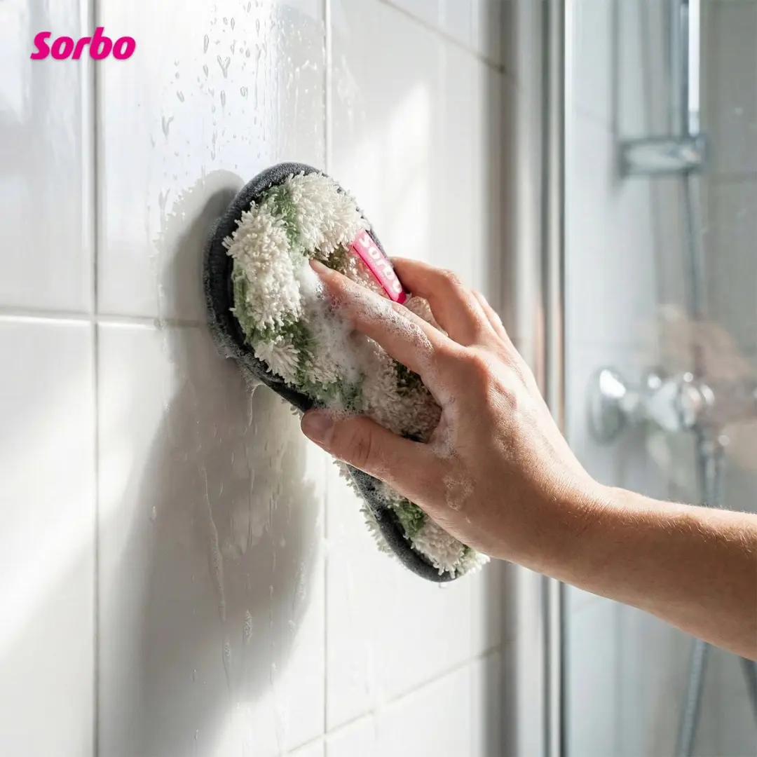Sorbo Bathroom Pad 230003 - Badkamerspons Groen