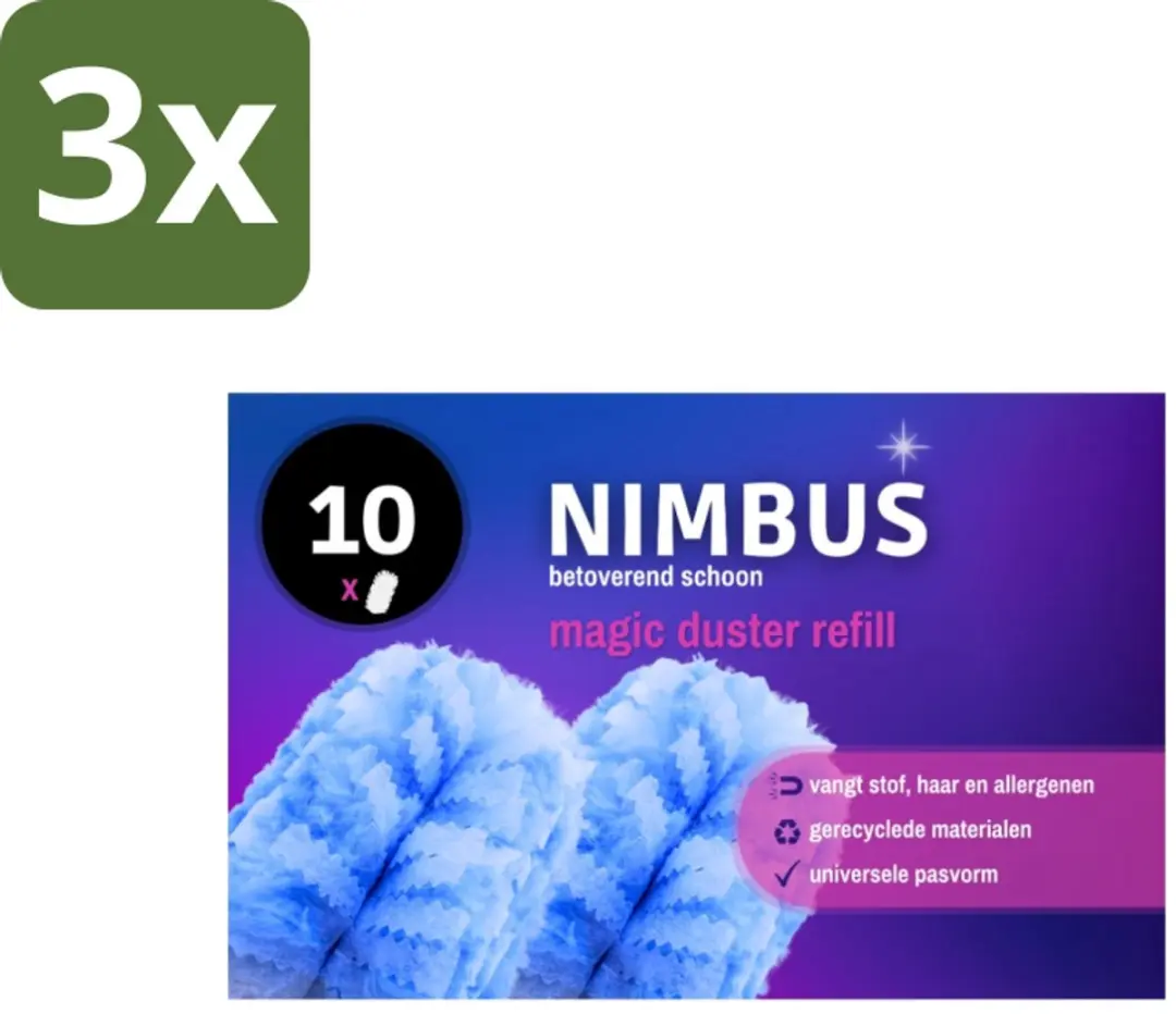 Nimbus Magic Duster Refill 30 Stuks