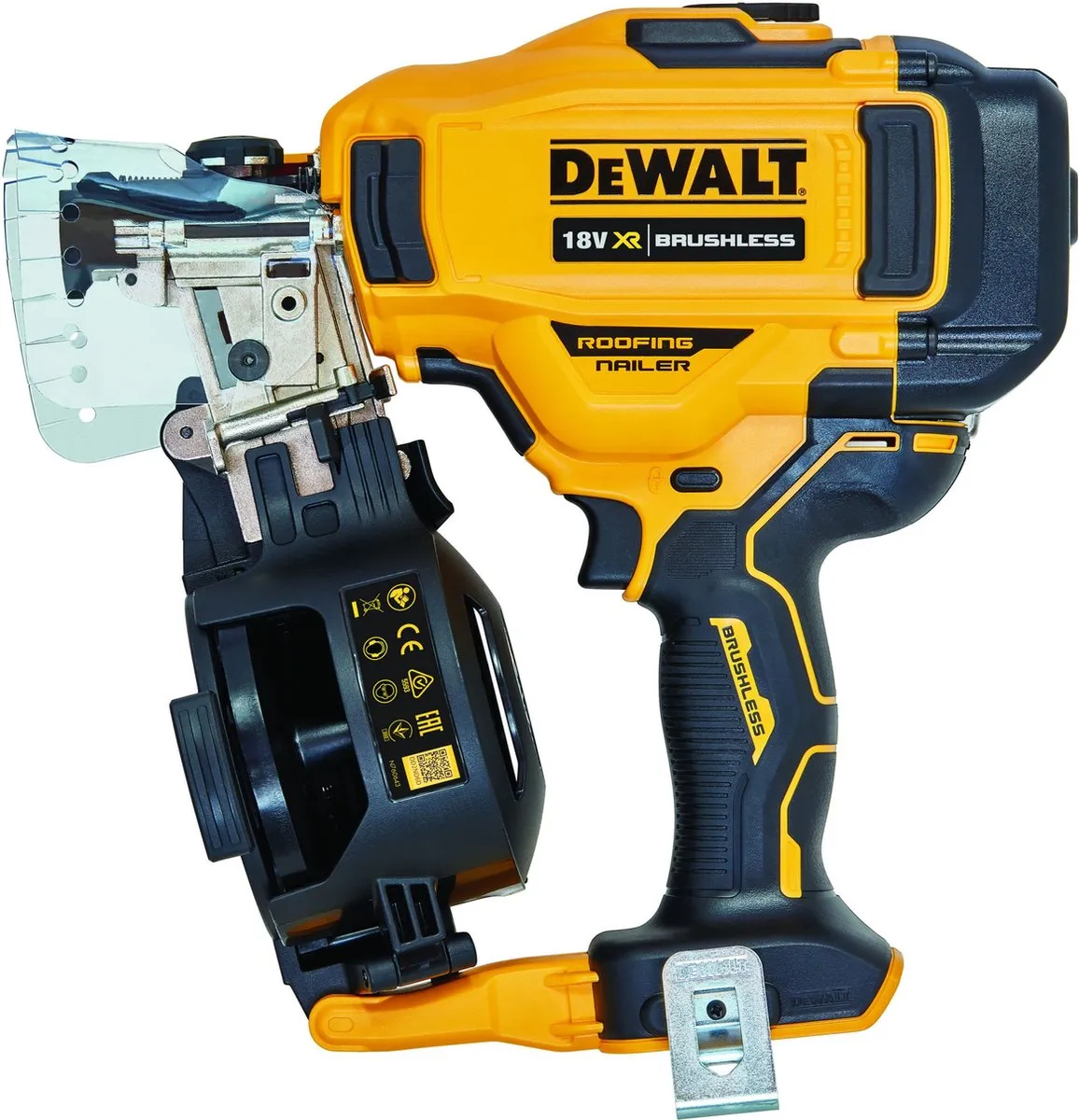 DeWalt DCN45RNNT Accu Roofing Rolspijkertacker 18V XR