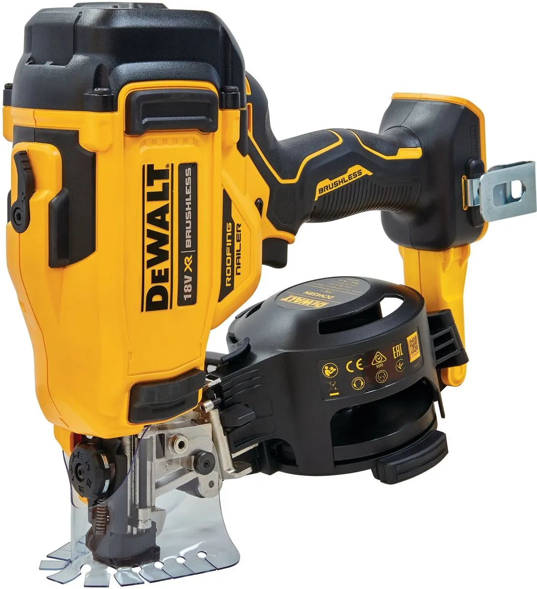 DeWalt DCN45RNNT Accu Roofing Rolspijkertacker 18V XR