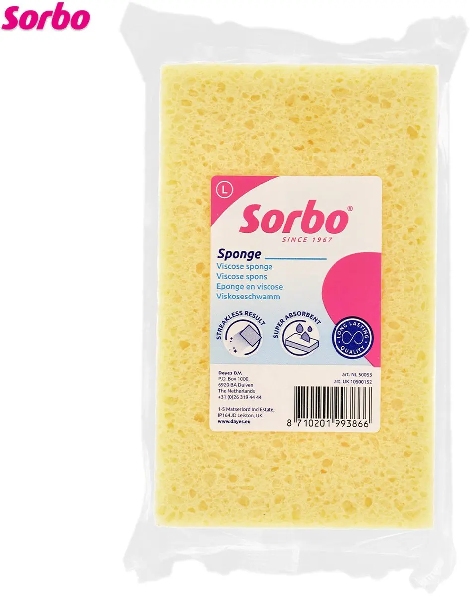 Sorbo Viscose Spons Large 50053 - Geel