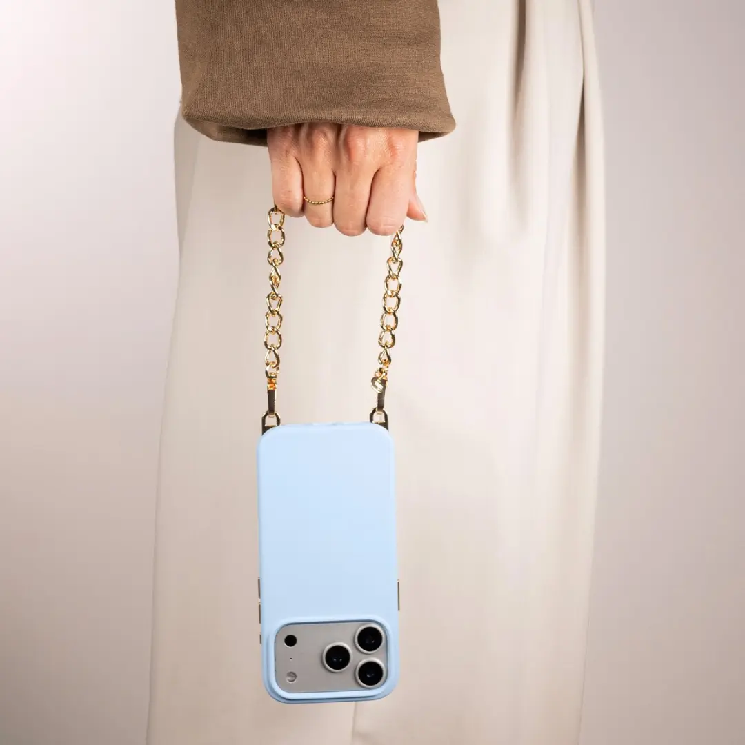 Selencia Hoesje Samsung Galaxy A37 MagSafe - Powder Blue - afbeelding 6 van 6