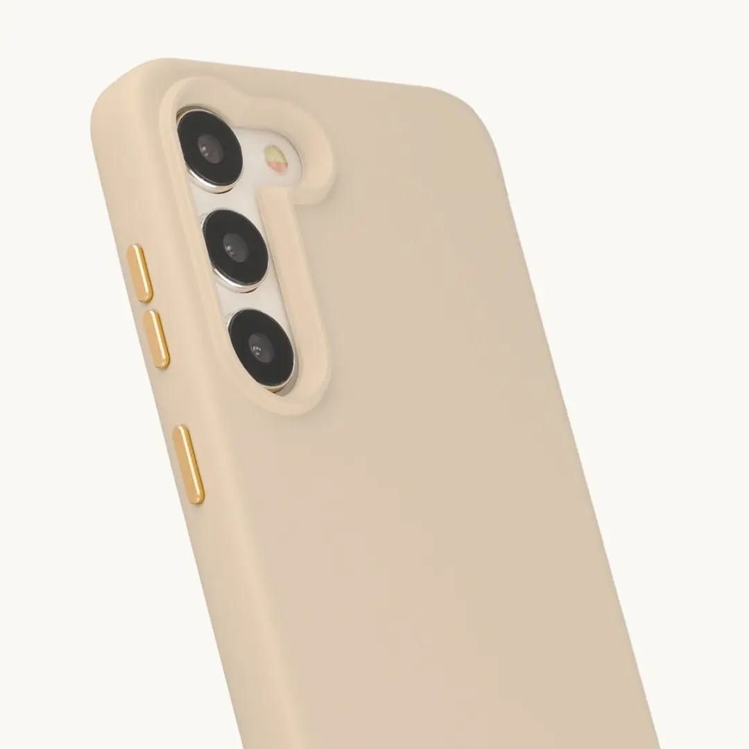 Selencia Hoesje Samsung Galaxy S23 Rivièra MagSafe - Beige