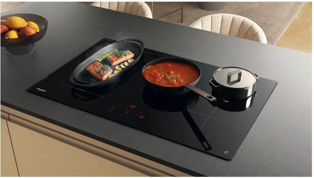 Whirlpool WTX8017DCF2 Inductiekookplaat 80cm - 5 Zones - Zwart - afbeelding 6 van 6