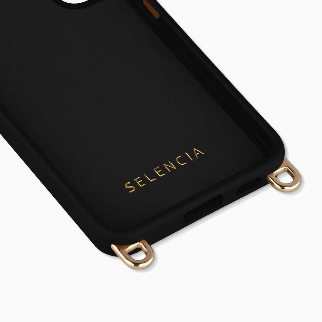 Selencia Hoesje Samsung Galaxy S22 MagSafe - Velvet Black - afbeelding 6 van 6