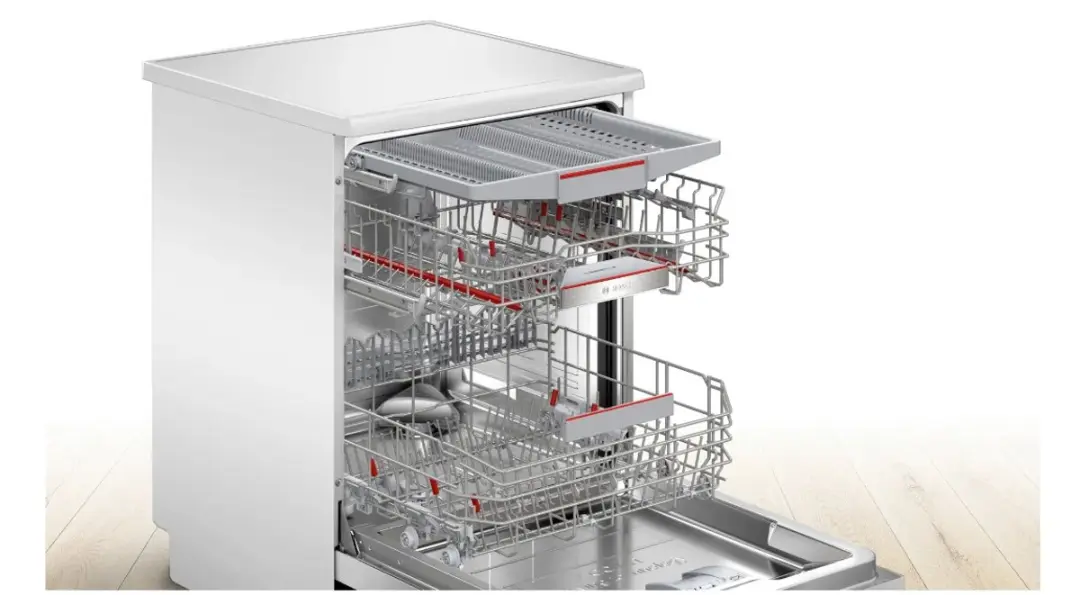 Bosch Serie 6 SMS6ZCW12E Vaatwasser - 14 Couverts - Wit