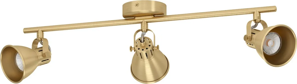 Eglo Seras Spot GU10 - 3 Lichtpunten 59,5cm - Goud