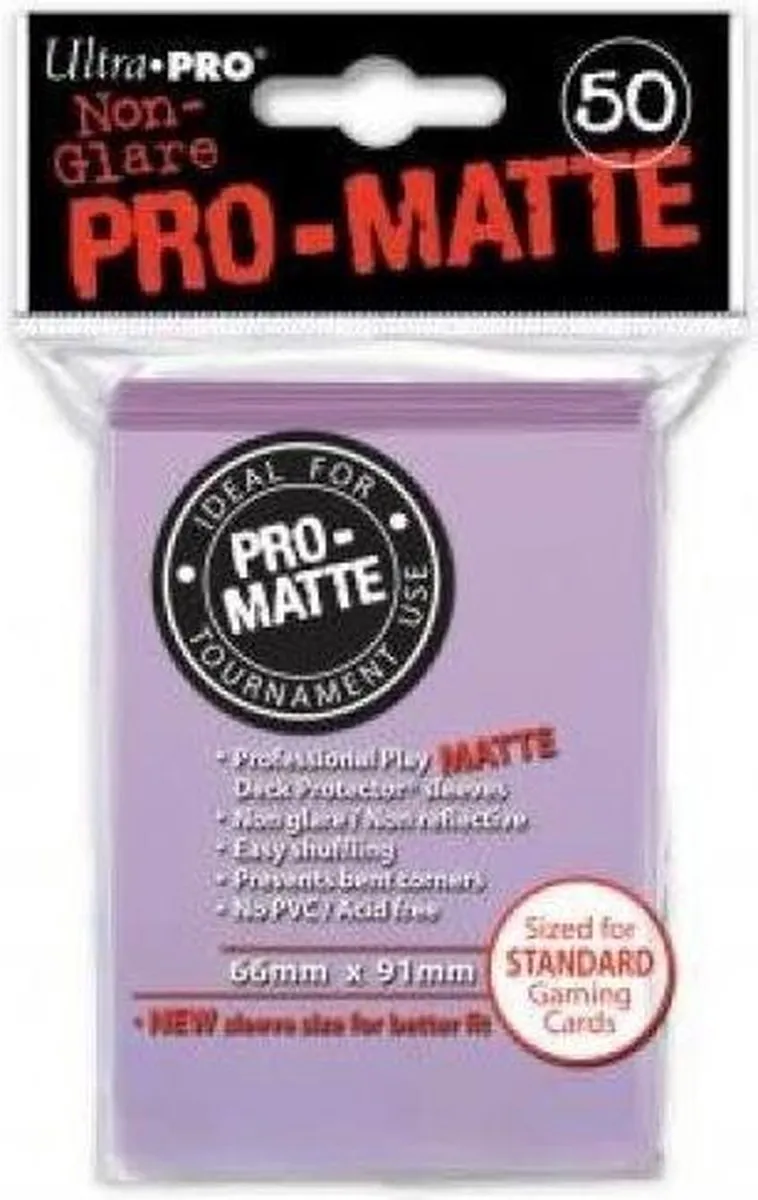 Asmodee Ultra PRO Pro-Matte Lilac Sleeves