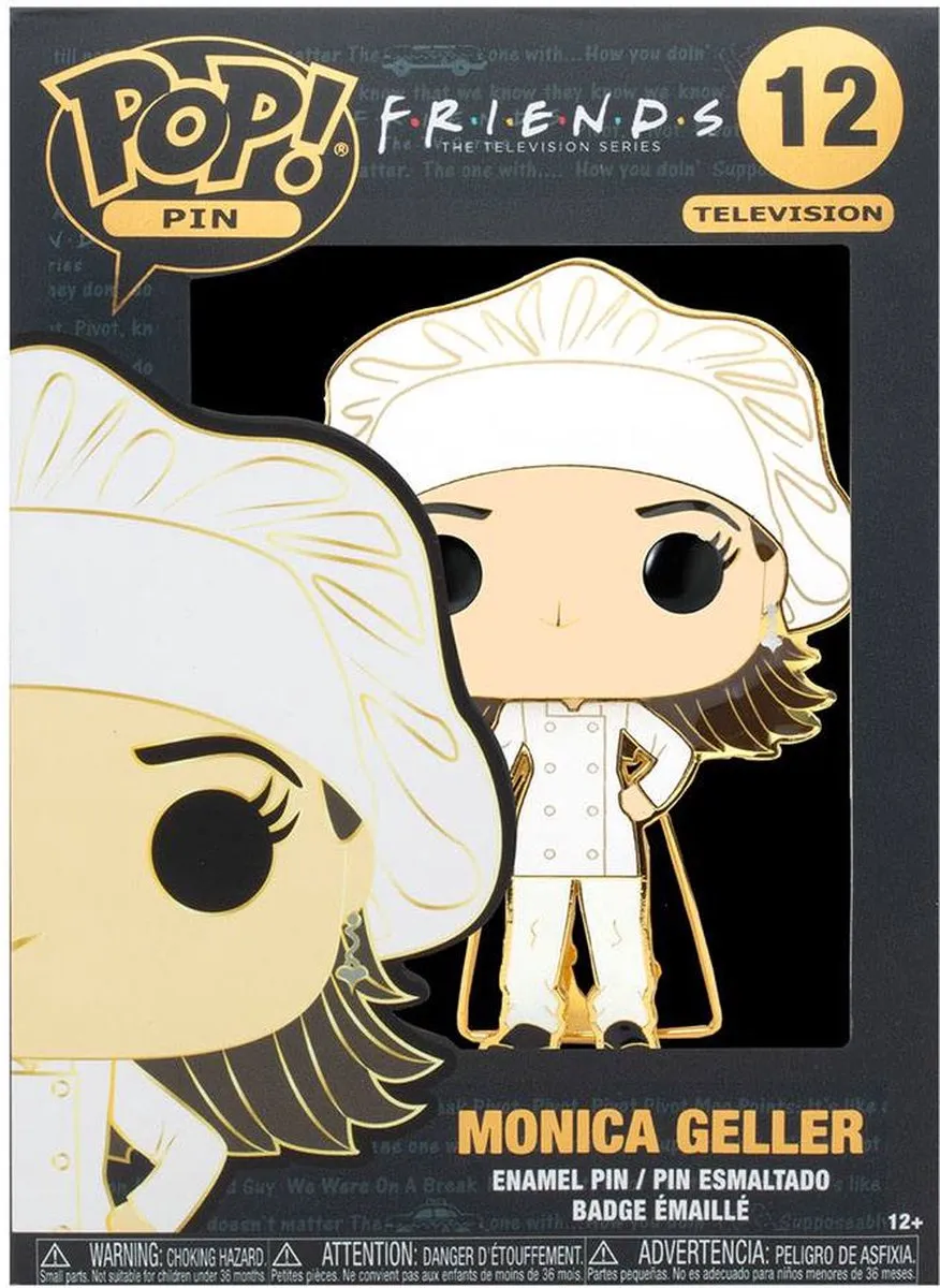 Funko POP! Pin Monica als Chef - 10cm - Multicolor