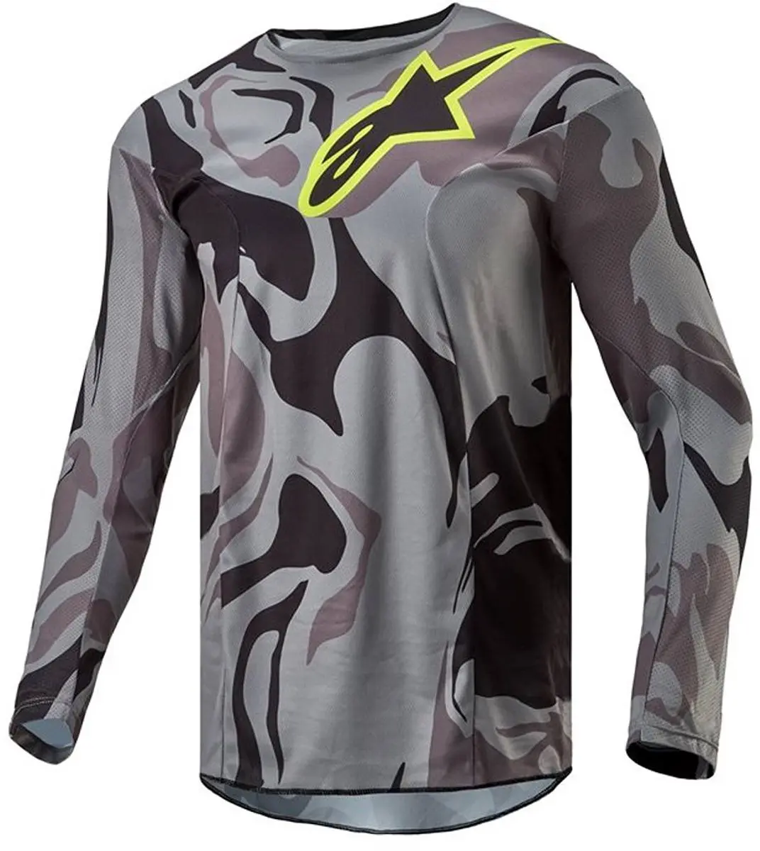 Alpinestars Racer Tactical Jersey Cast Grijs Camo - S
