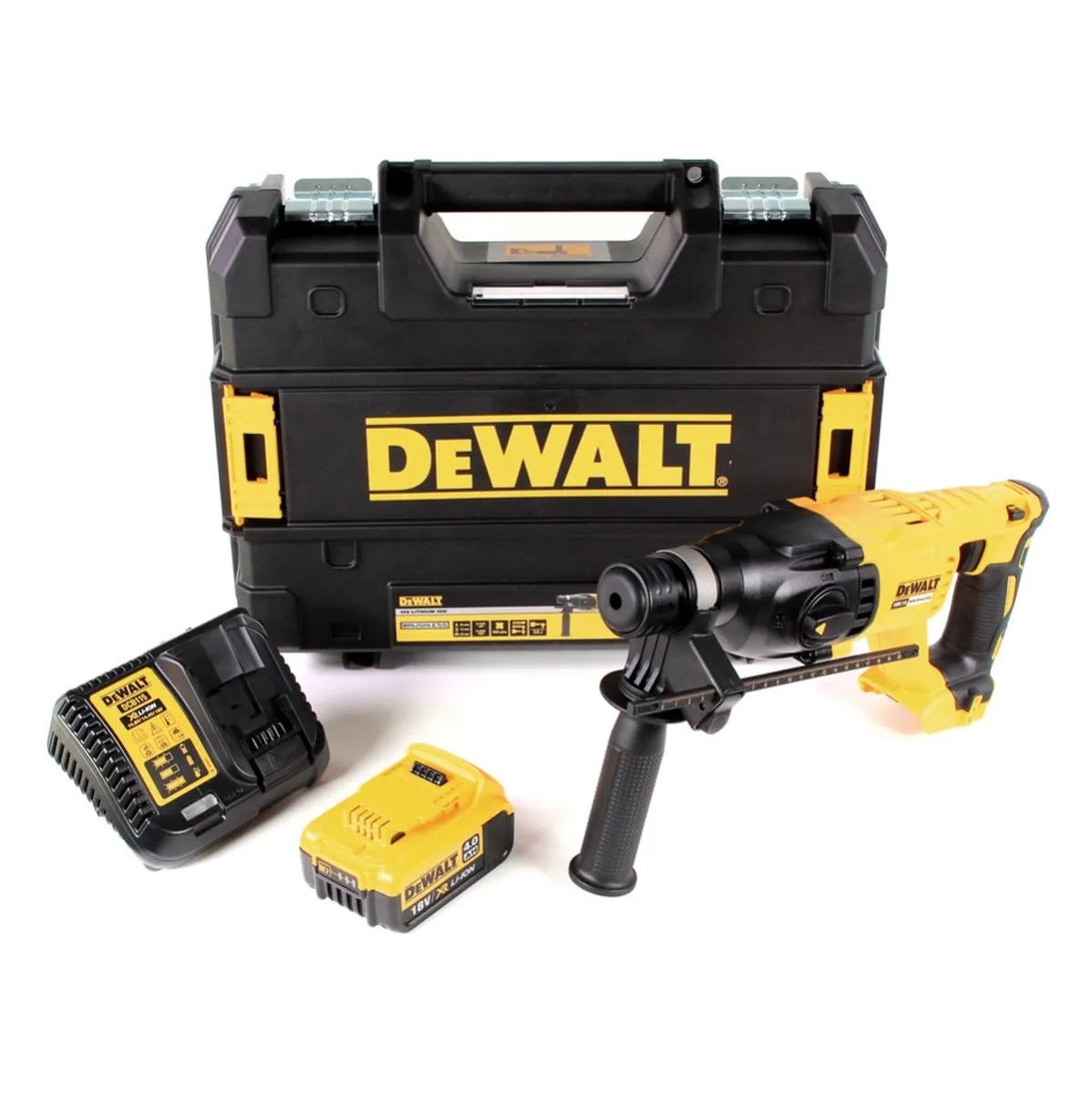 DeWalt DCH 133 M1 Combihamer 18V SDS-plus - 2,6J - 1x 4.0Ah - afbeelding 2 van 5