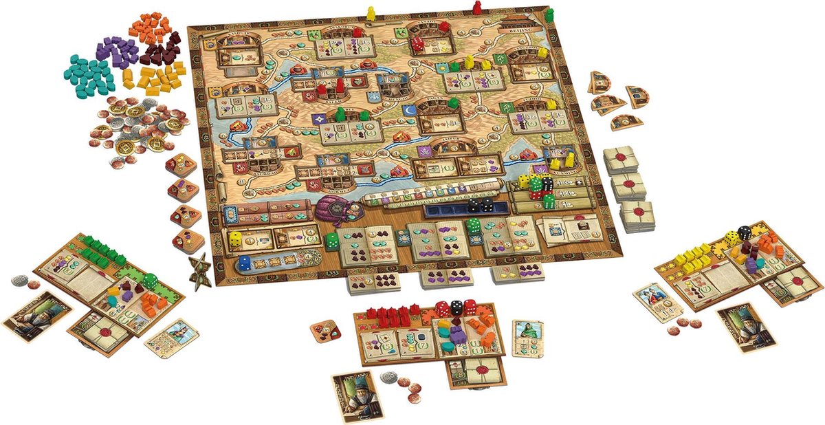 999 Games - Marco Polo II: Op bevel van de Khan - Bordspel - voor liefhebbers van een strategische uitdaging!