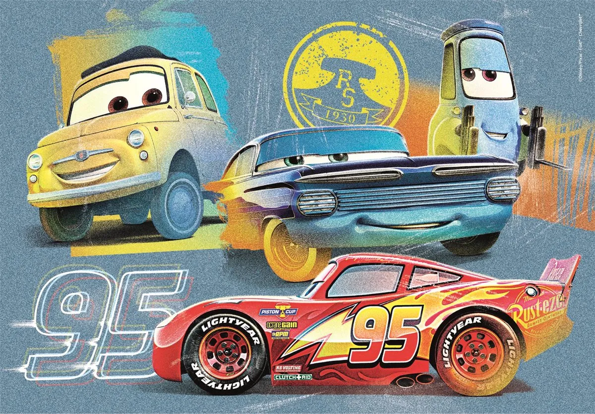 Clementoni Cars Disney Puzzel 40 Stuks - Multicolor