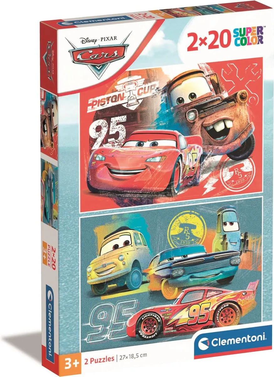 Clementoni Cars Disney Puzzel 40 Stuks