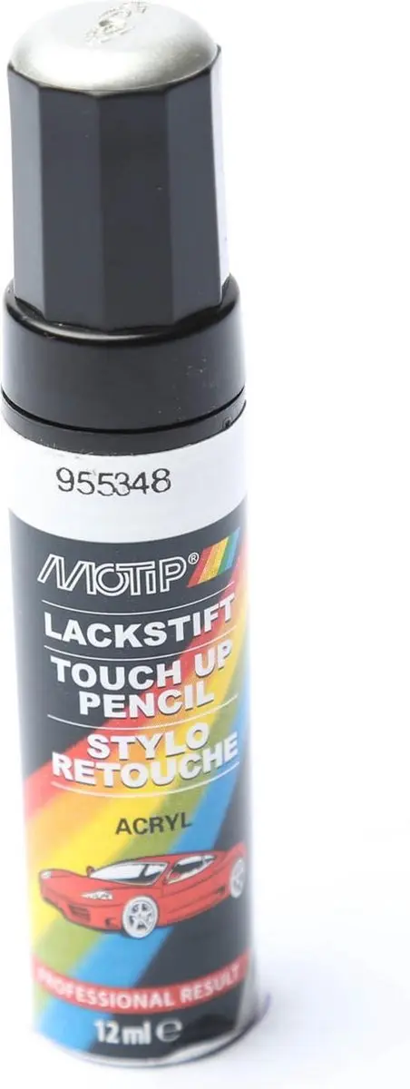 Motip Auto Lakstift Zilver Metallic 12ml