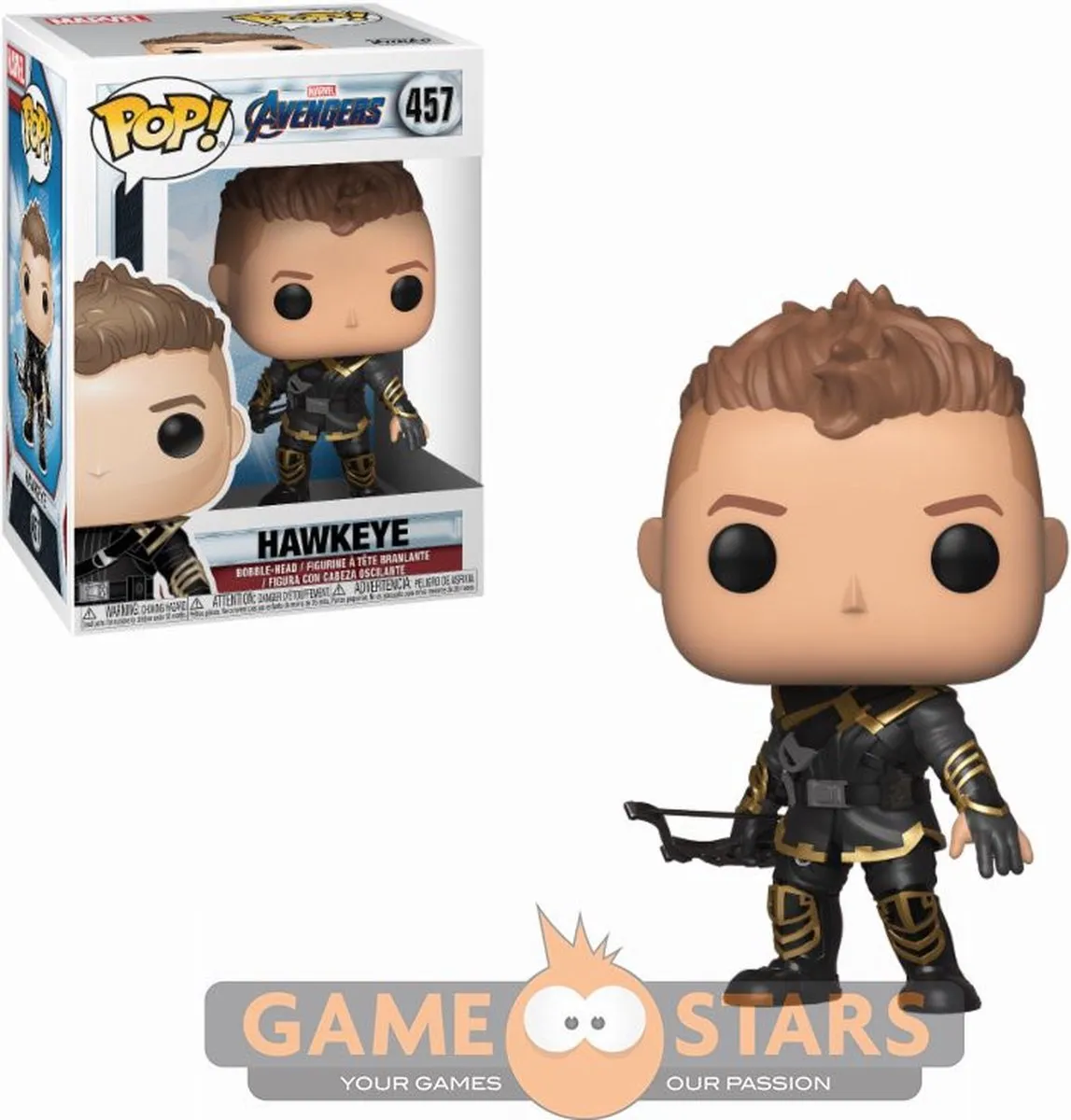 Funko Pop! Marvel Hawkeye FUN36669 - Verzamelfiguur 9cm - Multi - afbeelding 4 van 5
