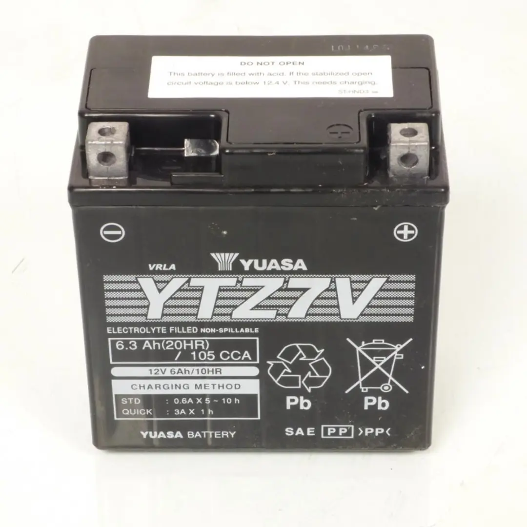 Yuasa YTZ7V Motoraccu 12V 6.3Ah - Honda 125 PCX