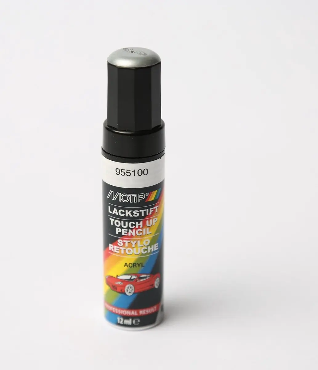 Motip 955100 Auto Lakstift Grijs Metallic 12ml
