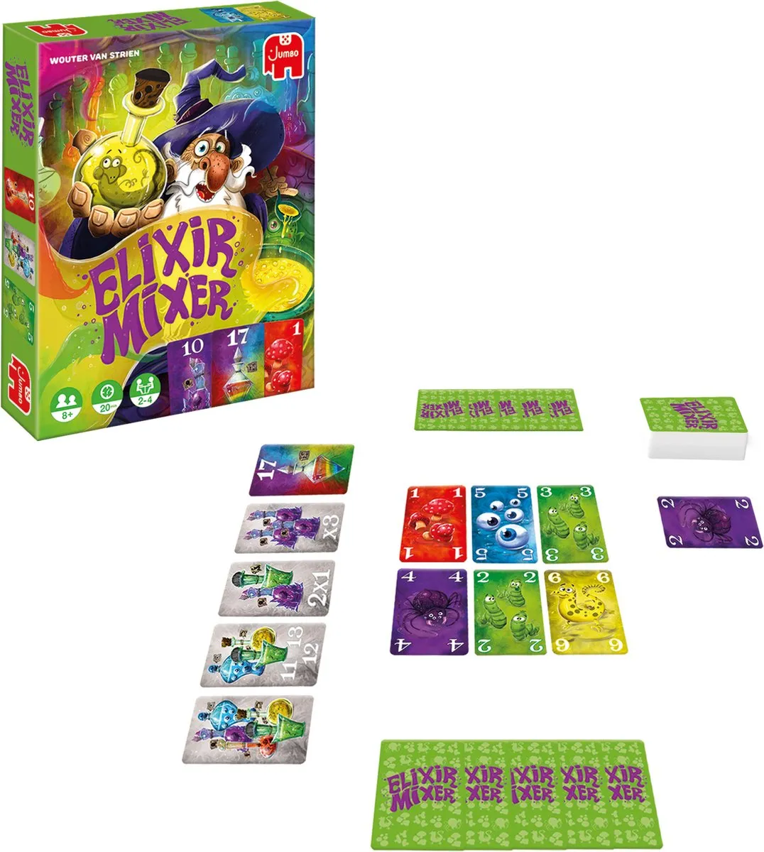 Jumbo Elixer Mixer Kaartspel - 2-4 Spelers