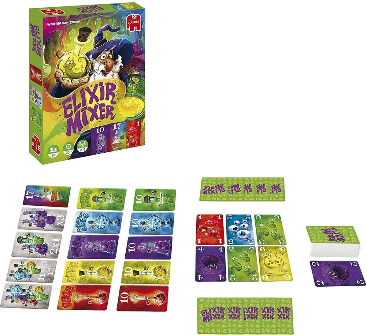 Jumbo Elixer Mixer Kaartspel - 2-4 Spelers
