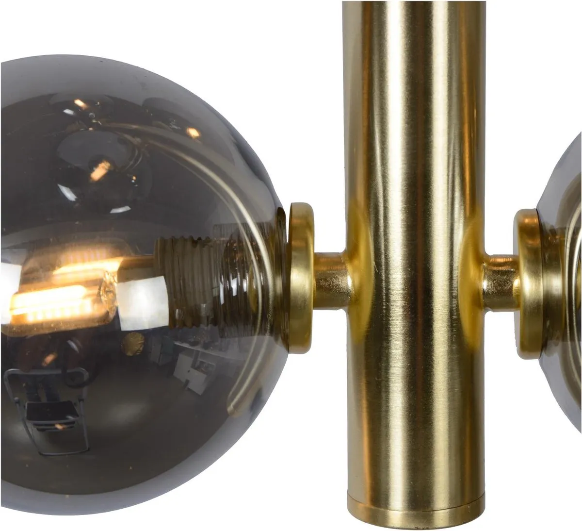 Lucide TYCHO Hanglamp Ø25,5cm - 6xG9 Mat Goud/Messing