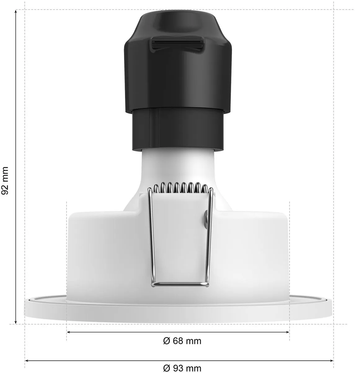 Philips Hue Xamento Inbouwspot - 1 Stuk - Wit