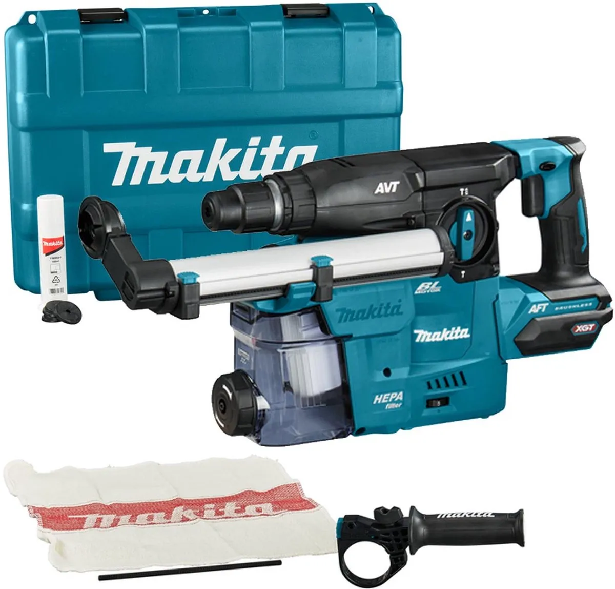 Makita HR008GZ03 40V Max Combihamer - 30mm Beton