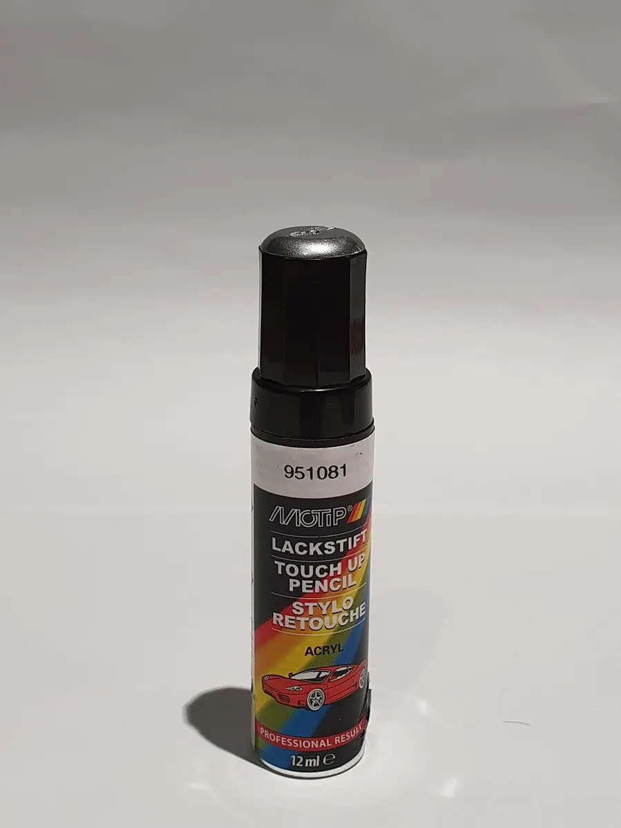 Motip Auto Lakstift Grijs Metallic 12ml