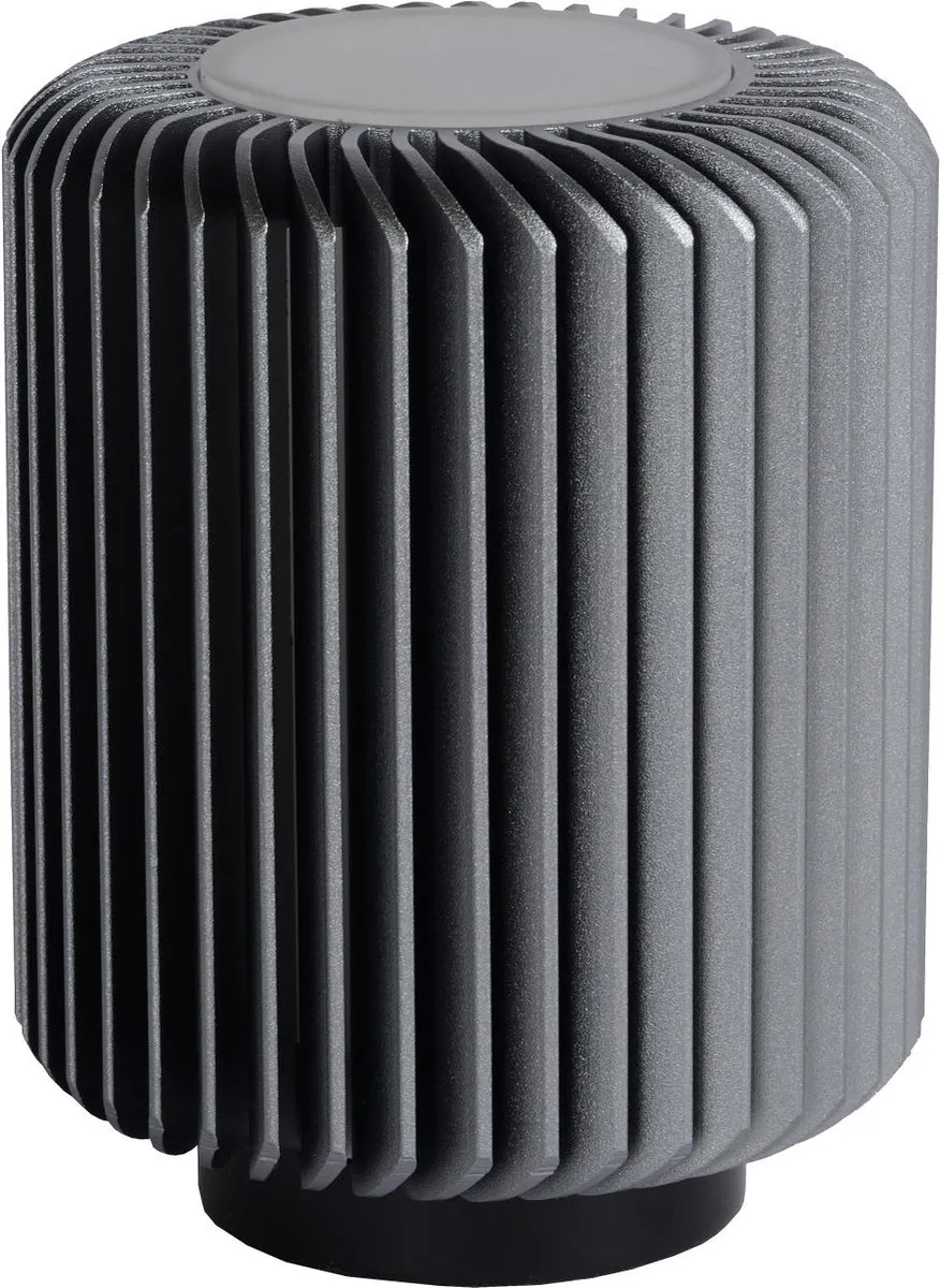 Lucide Turbin LED Tafellamp 5W 3000K - Grijs