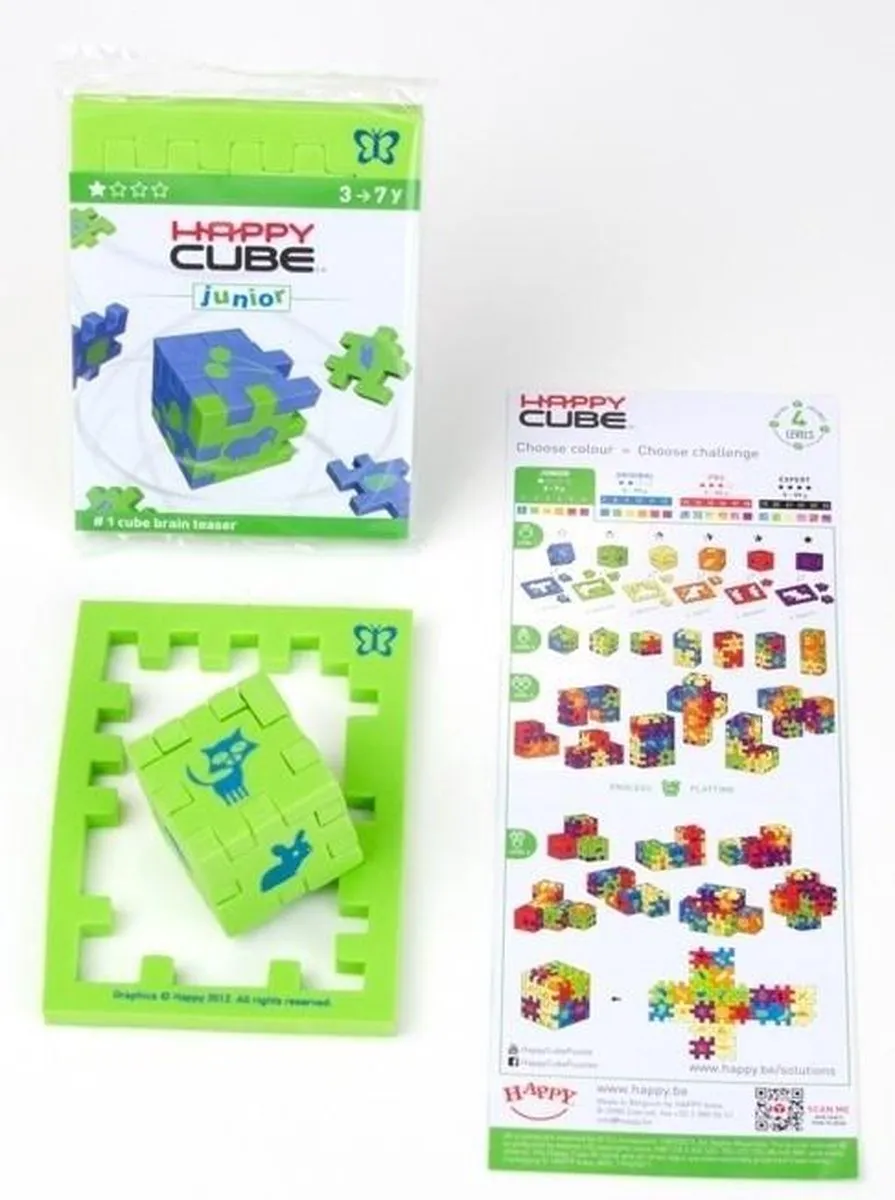 SmartGames Happy Cube Junior Puzzel - Groen