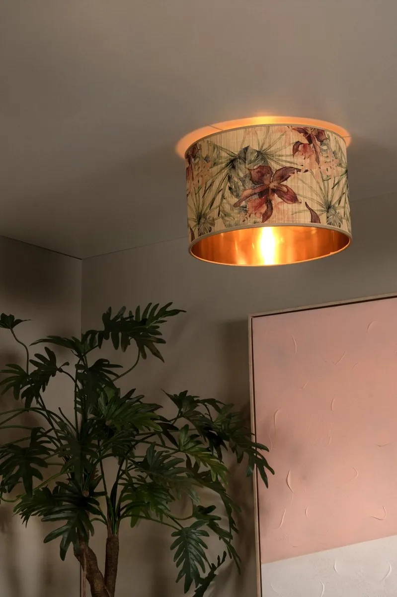 Lucide TANSELLE Plafonnière Ø40cm - Multicolor
