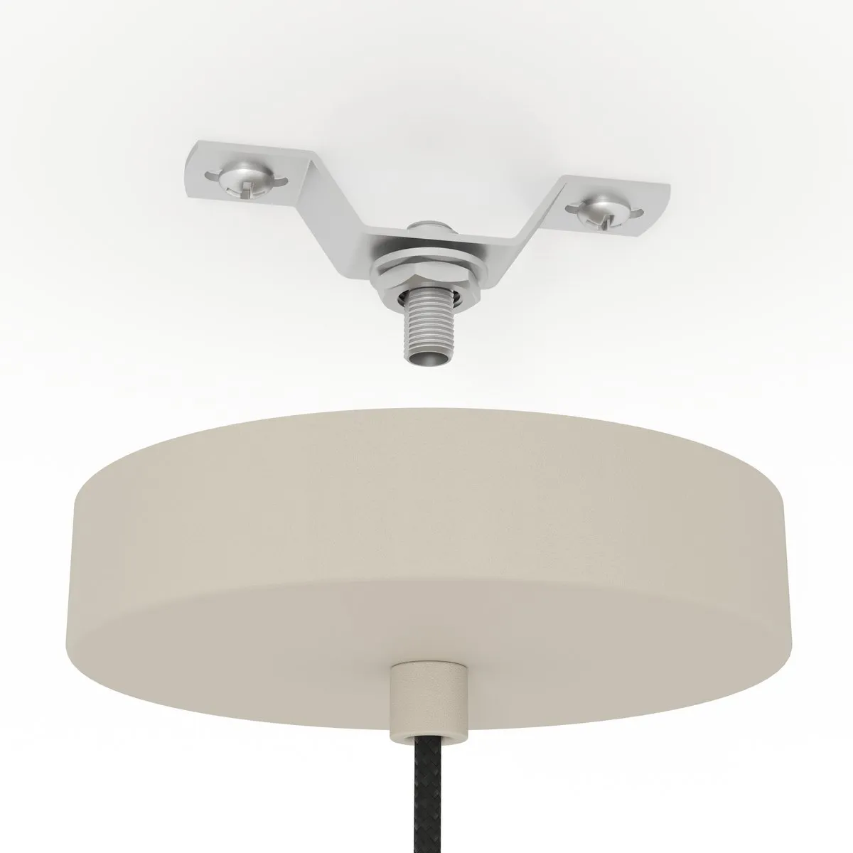 Eglo Romazzina Hanglamp E27 - Ø32,5cm - Zandkleur