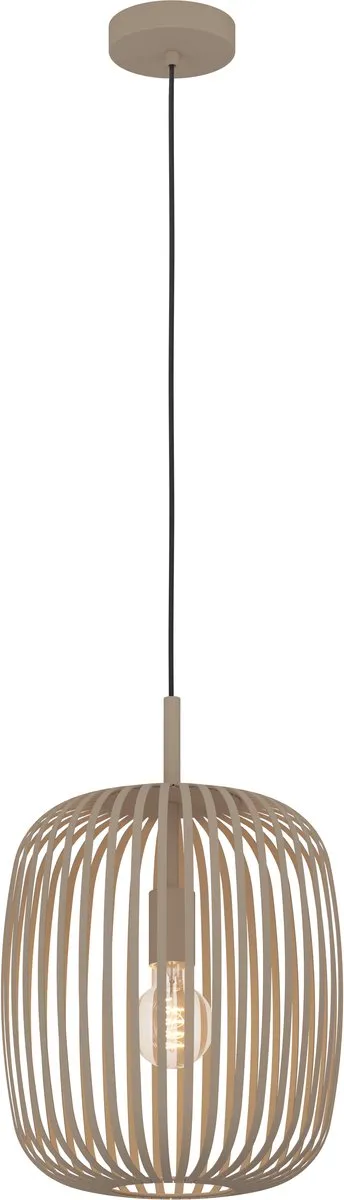 Eglo Romazzina Hanglamp E27 - Ø32,5cm - Zandkleur