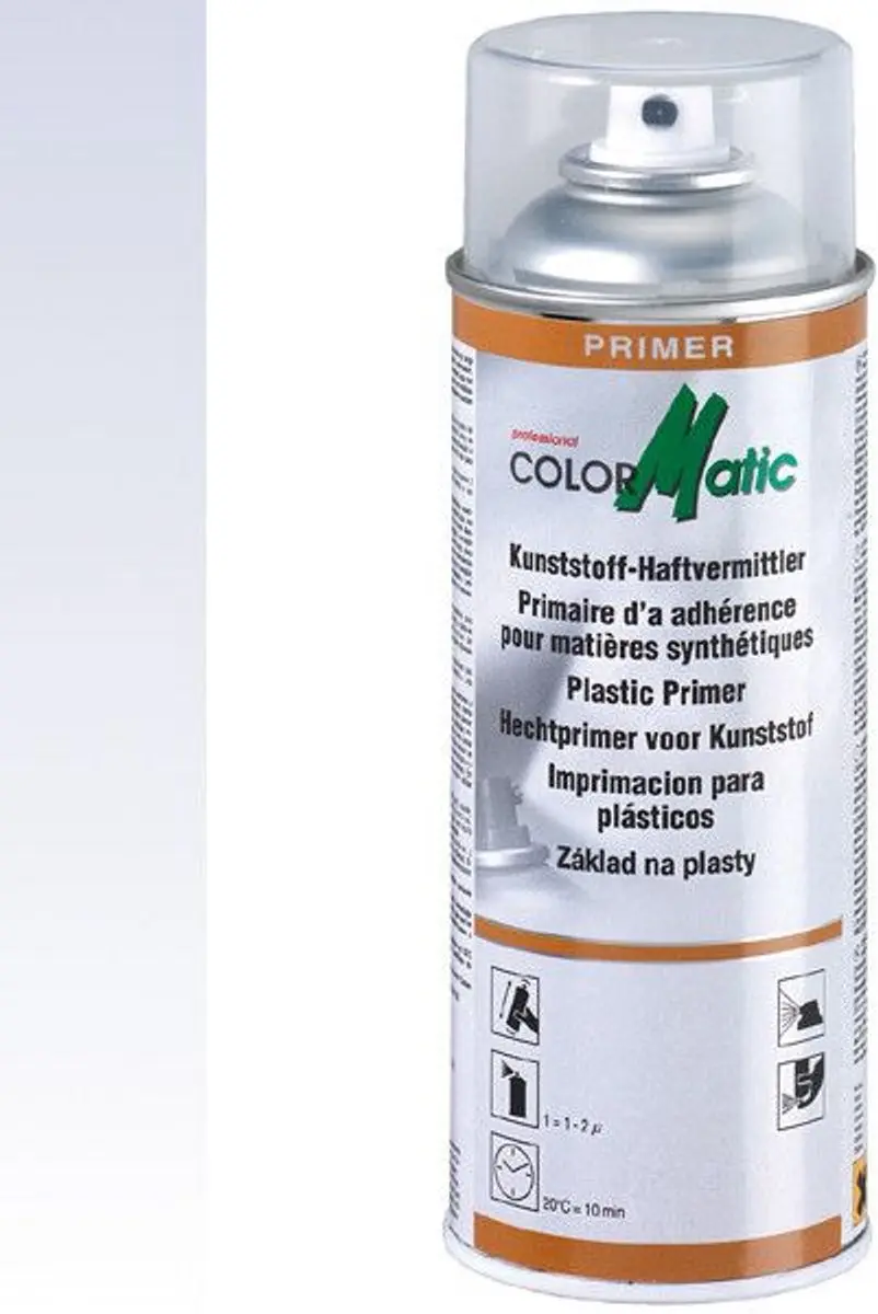 Motip ColorMatic Hechtprimer Kunststof 400ml - Wit