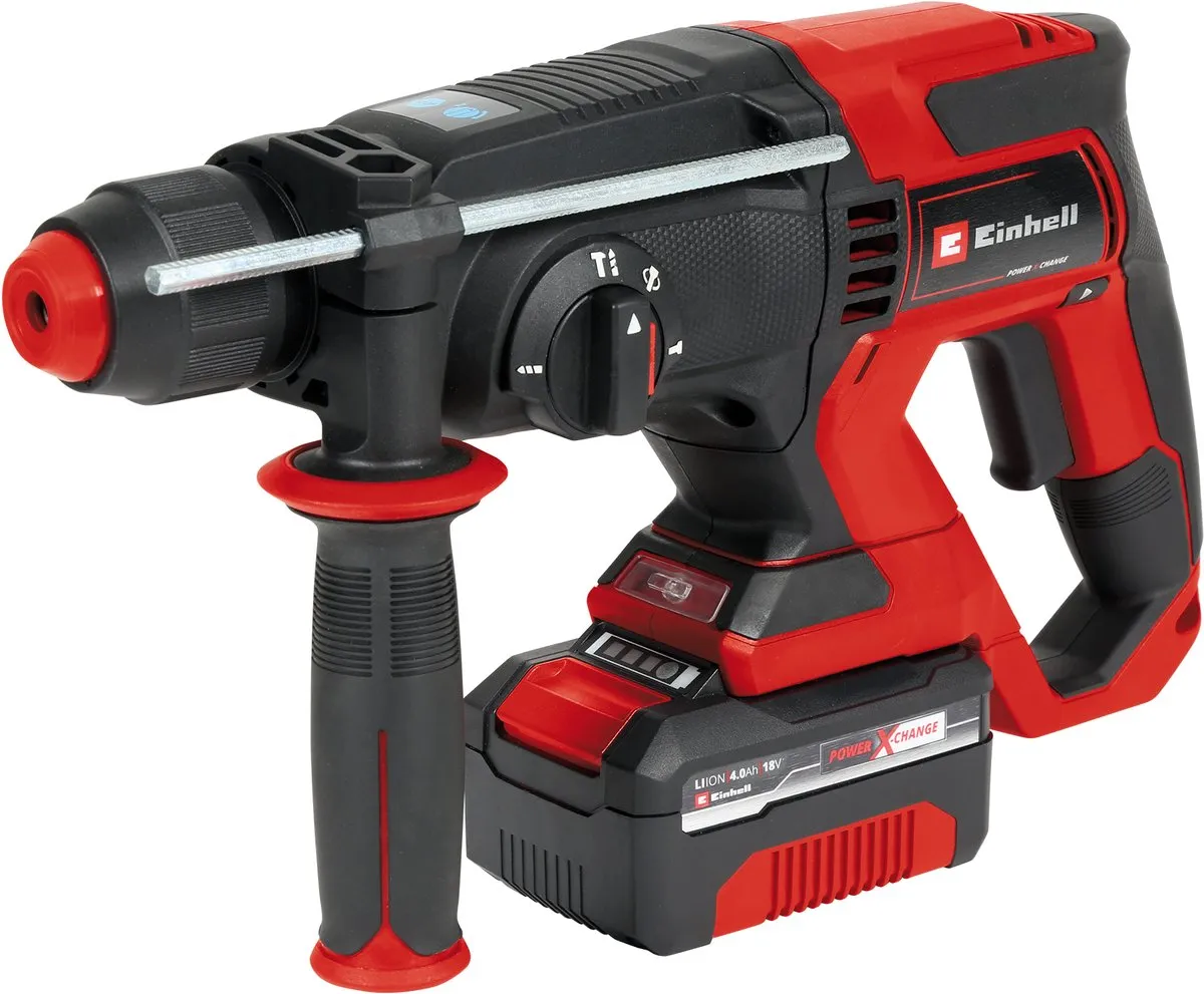Einhell TE-HD 18/20 Li Accu Boorhamer Kit - 18V - 4.0Ah - SDS-plus