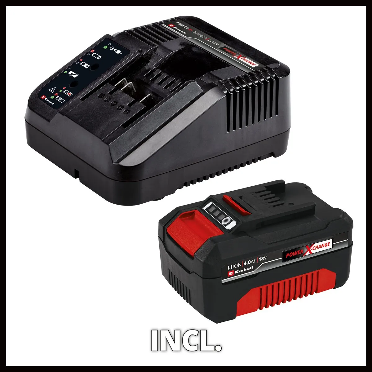 Einhell TE-HD 18/20 Li Accu Boorhamer Kit - 18V - 4.0Ah - SDS-plus