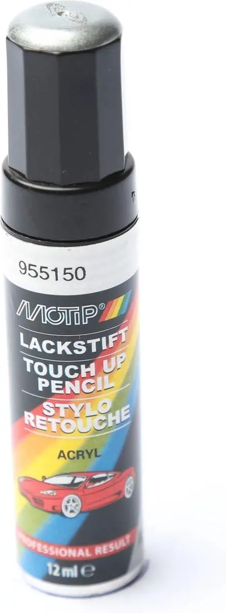 Motip 955150 Auto Lakstift Zilver Metallic 12ml