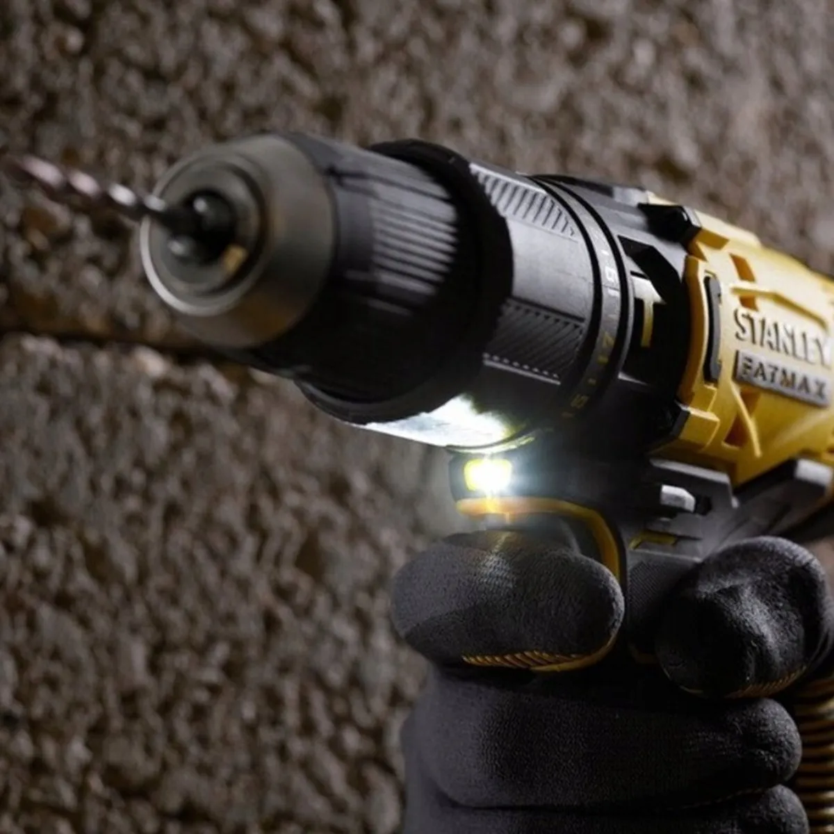 Stanley 18V ACCU-klopboor-/schroefmachine SFMCD711C2K-QW - 2x 1,5Ah - afbeelding 6 van 6